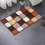 Soft Microfiber Bathroom Mats for Home, 40x60cm, Multicolor
