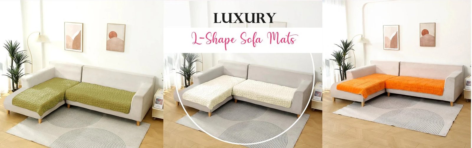 L Shape Sofa Covers for 5 Seaters, 7 Seaters